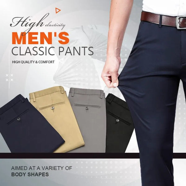 Men's High Stretch Dress Pants